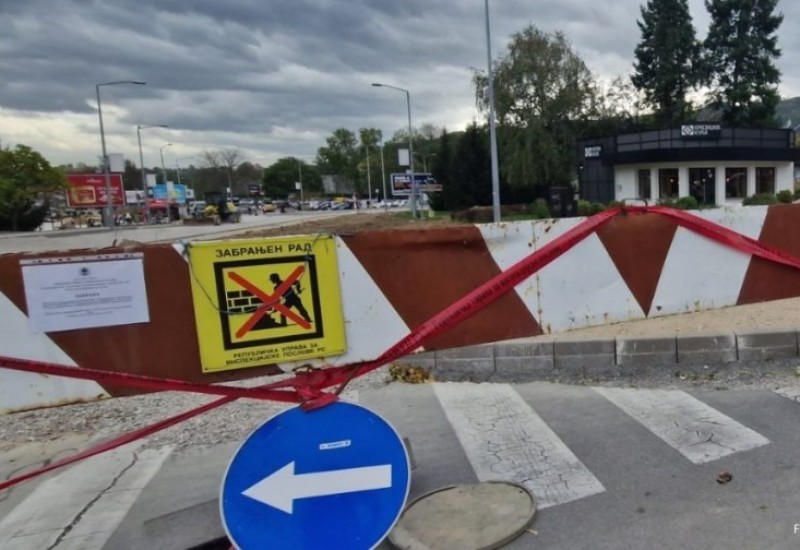 Stoje radovi na kružnom toku kod Ekvatora! Banjalučani: Završavajte, da vozači prodišu