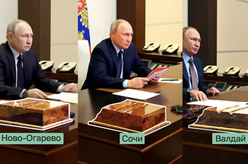 Putin koristi tri identična kabineta da sakrije gdje je (FOTO ...